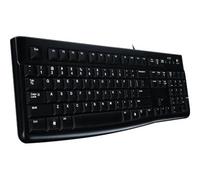 Logitech K120 UK QWERTY Black