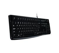 Logitech K120 Tastiera Cablata, Layout Russo, Nero