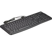 Logitech K120 Tastiera con Cavo Business Windows, Plug-And-Play USB - Qwerty