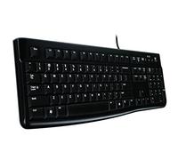 Logitech K120 Corded Keyboard tastiera USB QWERTY Spagnolo Nero