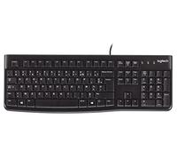 Logitech K120 Tastiera con Cavo per Windows, Layout Olandese-Belga AZERTY - Nero