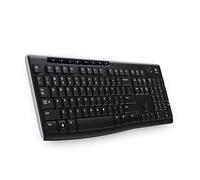 Logitech K270 Tastiera Wireless, Layout Ceco-Slovacco QWERTY, Nero