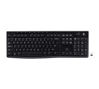 Logitech K270 Tastiera Wireless per Windows, Layout Internazionale QWERTY (Layout US), Nero