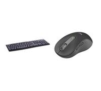 Logitech K270 Tastiera Wireless per Windows, Layout Internazionale QWERTY - Nero