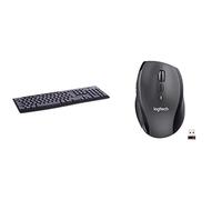 Logitech K270 Tastiera Wireless per Windows, Layout Internazionale QWERTY Nero &