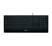 Logitech K280E Pro Tastiera, Layout Francese Azerty, Nero