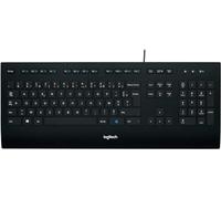 Logitech K280E Pro Tastiera, Layout Francese Azerty, Nero