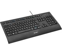 Logitech K280e Pro Tastiera, Layout Tedesco QWERTZ, Nero
