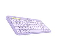 Logitech K380 Multi-Device Tastiera Bluetooth Wireless, Design Easy-Switch, Sottile, Portatile, 2 Anni di Batteria, PC, Laptop, Windows, Mac, Android, iPad OS, Apple TV, Italiano QWERTY - Viola