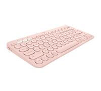 Logitech K380 Tastiera, Layout Tedesco Qwertz, Rosa