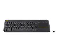 LOGITECH - K400 Plus RF Wireless Croato, Sloveno Nero tastiera