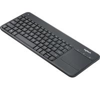 Logitech K400 Plus tastiera RF Wireless QWERTZ Ceco Nero
