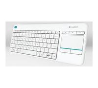 Logitech K400 Plus Tastiera Wireless Layout Italiano Colore Bianco