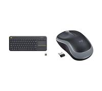 Logitech K400 Plus Tastiera Wireless Touch TV, Facili Controlli Multimediali e T