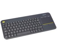 Logitech K400 Plus tastiera RF Wireless AZERTY Francese Nero