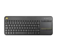 Logitech K400 Plus Tv tastiera Casa RF Wireless QWERTZ Tedesco Nero NEW