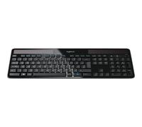 LOGITECH K750 - Wireless keyboard - USB - black - solar