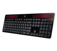Logitech K750 Tastiera Solare Wireless per Windows, Layout Inglese QWERTY - Nero