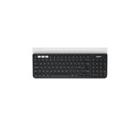Logitech K780 tastiera RF senza fili + Bluetooth QWERTY US International Nero, Bianco ( 920-008042 )