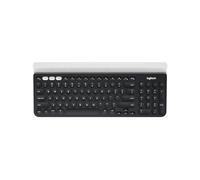 Logitech K780 tastiera RF senza fili + Bluetooth QWERTY US International Nero, Bianco ( 920-008042 )