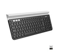 Logitech K780 tastiera RF senza fili + Bluetooth QWERTY US International Nero, Bianco ( 920-008042 )