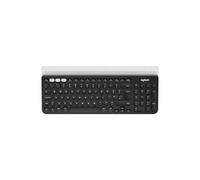 Logitech K780 Tastiera Wireless, Layout Svizzero QWERTZ, Grigio