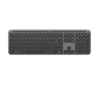 Logitech K950 Signature Slim Tastiera RF senza fili + Bluetooth AZERTY Grafite francese - Nouvo