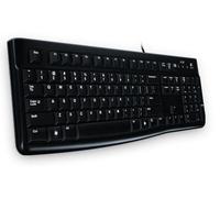 Logitech K120 Tastiera Cablata Business per Windows/Linux, Layout Lituano Qwerty, Nero