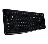Logitech K120 UK QWERTY Black