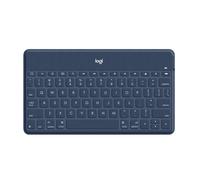 Logitech Keys-To-Go Clavier sans Fil, Clavier QWERTY Scandinave - Bleu