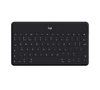 Logitech Keys-To-Go Tastiera Bluetooth, Layout Inglese QWERTY - Nero