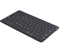 Logitech Keys-To-Go Tastiera Wireless Bluetooth per Iphone, Ipad, Smartphone, Tablet, Android, Windows, Apple Tv, Sottile, Leggera, Tasti Scelta Rapida, Layout Francese Azerty, Nero