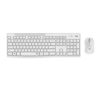 Logitech Kit mouse e tastiera wireless silenziosi MK295 in Off-White, US International (Qwerty)