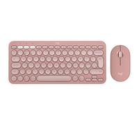 Logitech Kit Pebble 2 - Mouse e tastiera wireless in Rosa Bitonale, Inglese Regno Unito (QWERTY)