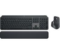 Logitech Tastiera PC Wireless QWERTY Bluetooth MX con Mouse Incluso colore Grafite - 920 0011609