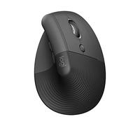 Logitech Lift Mouse Ergonomico Verticale, Senza Fili, Ricevitore Bluetooth o Logi Bolt USB, Clic Silenziosi, 4 Tasti, Compatibile con Windows/macOS/iPadOS, Laptop, PC - Grigio