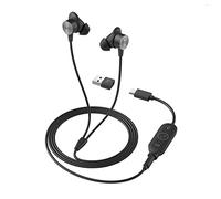 Logitech LOGI ZONE WIRED EARBUDS AURICULARES ALMBRICO DENTRO DE ODO OFICINA/CENTRO DE LLAMADAS USB TIPO C GRAFITO