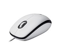 M100 mouse Ambidestro USB tipo A Ottico 1000 DPI bianco, Ambidestro, Ottico, USB tipo A, 1000 DPI, Bianco