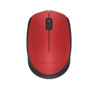 Logitech M171, Mouse senza fili, Rosso