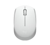 Logitech M171 Mouse Wireless per PC, Mac, Laptop | 2,4 GHz con Mini Ricevitore USB, Tracciamento Ottico, Batteria 12 mesi, Ambidestro - Bianco