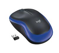 Logitech M185 Mouse Wireless, 2,4 GHz con Mini Ricevitore USB, Durata Batteria di 12 Mesi, Tracciamento Ottico 1000 DPI, Ambidestro, Compatibile con PC, Mac, Laptop - Blu
