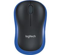 Logitech M185 Mouse Wireless, 2,4 GHz con Mini Ricevitore USB, Durata Batteria di 12 Mesi, Tracciamento Ottico 1000 DPI, Ambidestro, Compatibile con PC, Mac, Laptop - Blu