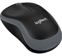 Logitech M185 Mouse Wireless, 2,4 GHz con Mini Ricevitore USB, Durata Batteria di 12 Mesi, Tracciamento Ottico 1000 DPI, Ambidestro, Compatibile con PC, Mac, Laptop - Grigio