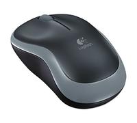 Logitech M185 Mouse Wireless Argento argento