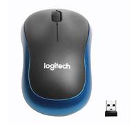 Logitech M185 Mouse Wireless Blu/Nero - PC, Laptop, Desktop, Ufficio e Casa