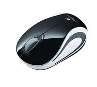 Logitech M187 Mouse Wireless Tascabile Compatto, 2.4 GHz con Ricevitore USB, Rilevamento Ottico 1000 DPI, 3 Pulsanti, PC/Mac/Laptop, Nero