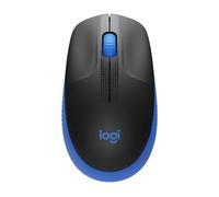 LOGITECH MOUSE WIRELESS M190 FULL-SIZE, OTTICO, USB, BLU Quantita min. 1
