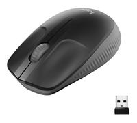 LOGITECH M190 MOUSE WIRELESS, DESIGN RICURVO AMBIDESTRO, BATTERIA FINO A 18 MESI