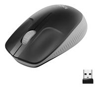 Logitech M190 Mouse Wireless, Design Ricurvo Ambidestro, Batteria fino a 18 Mesi
