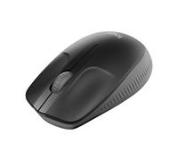 Logitech M190 Mouse Wireless Design Ricurvo Ambidestro Batteria fino a 18 Mesi